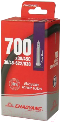 Камера для велосипеда Chaoyang 700-38/45C FV-48MM / Y122608 - фото
