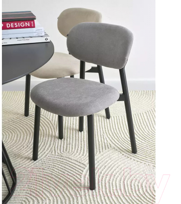 Стул Bergenson Bjorn Round / BB0000685 (дымчато-серый)