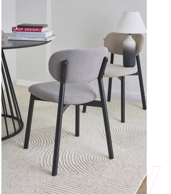 Стул Bergenson Bjorn Round / BB0000685 (дымчато-серый)