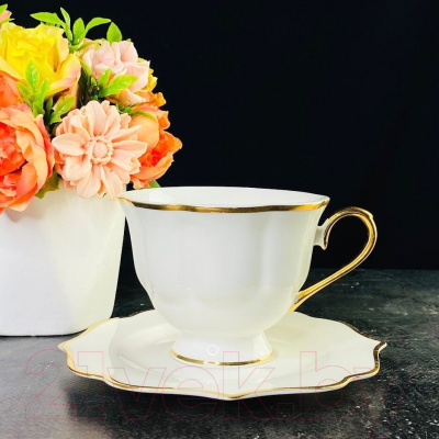 Набор для чая/кофе Lenardi Magnolia Gold 205-574