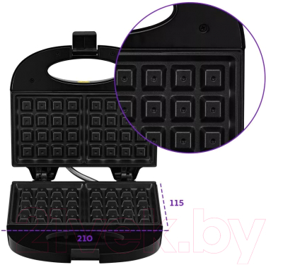 Вафельница Kitfort КТ-3658