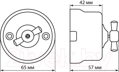 Выключатель TDM Болонь SQ1820-0114