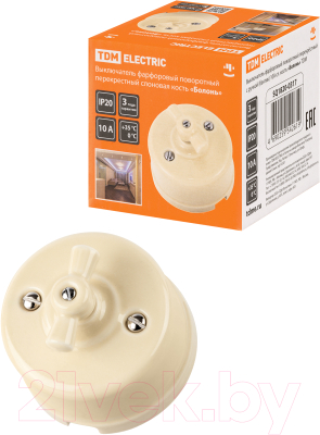 Выключатель TDM Болонь SQ1820-0317