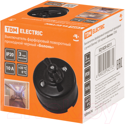 Выключатель TDM Болонь SQ1820-0211
