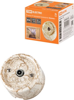 Розетка TDM Болонь SQ1820-0154