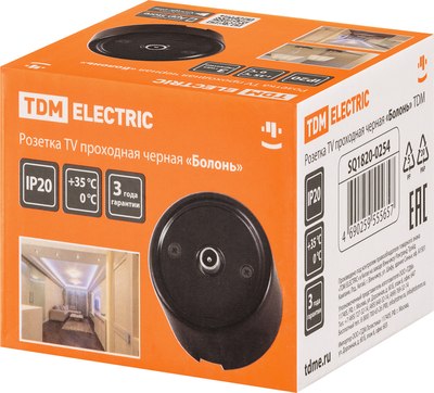 Розетка TDM Болонь SQ1820-0254