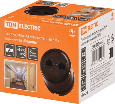 Розетка TDM Болонь SQ1820-0451