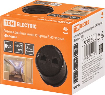Розетка TDM Болонь SQ1820-0251