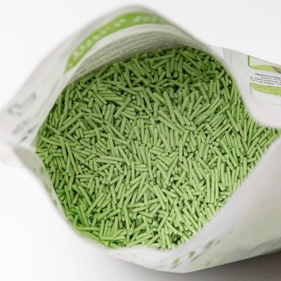 Наполнитель для туалета Naturalitter Bio Plant Cat Litter Зеленый чай / NLT6GT
