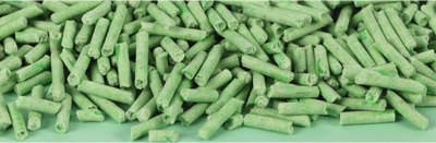 Наполнитель для туалета Naturalitter Bio Plant Cat Litter Зеленый чай / NLT6GT