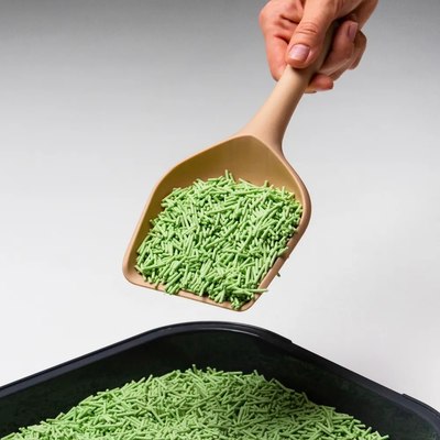Наполнитель для туалета Naturalitter Bio Plant Cat Litter Зеленый чай / NLT6GT