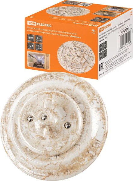 Выключатель TDM Болонь SQ1820-0115