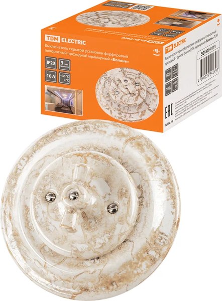 Выключатель TDM Болонь SQ1820-0113