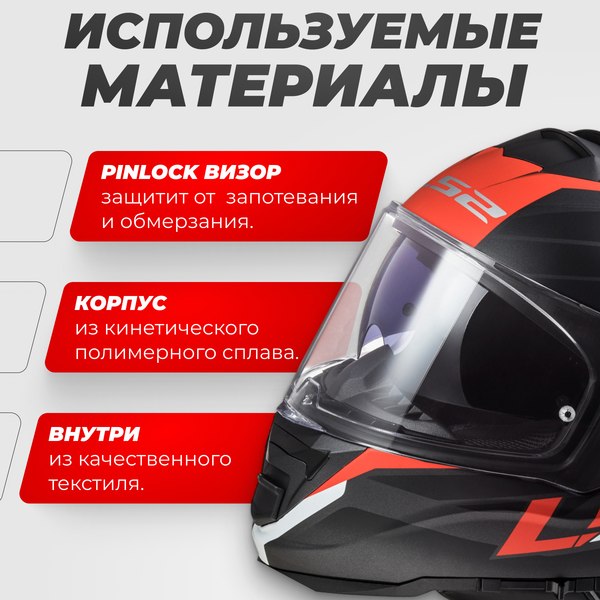 Мотошлем LS2 FF800 Storm II Nerve