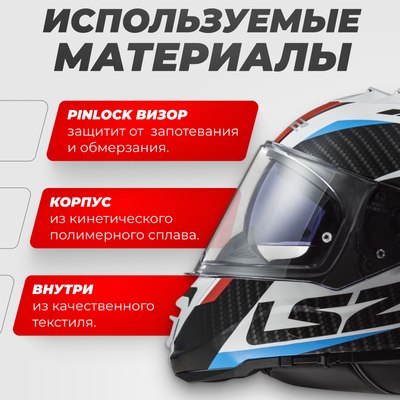 Мотошлем LS2 FF800 Storm II Racer