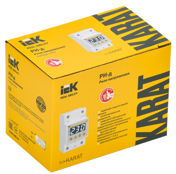 Реле напряжения IEK IVR31-1-63