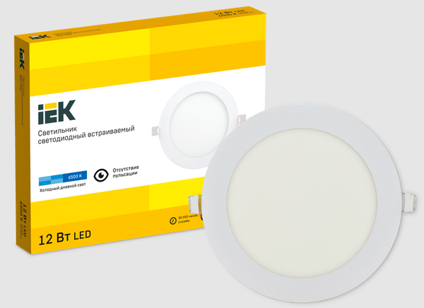 Точечный светильник IEK LDVO0-1606-1-12-6500-K01