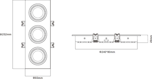 Точечный светильник IEK LT-UVB0-4103-GU05-3-K01