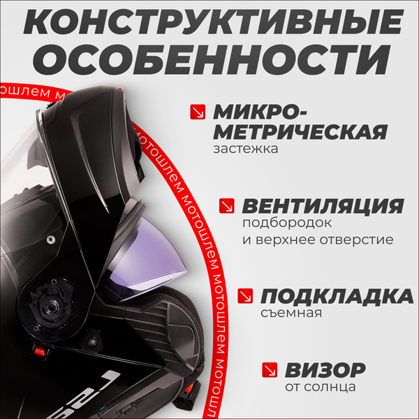 Мотошлем LS2 FF908 Strobe 2