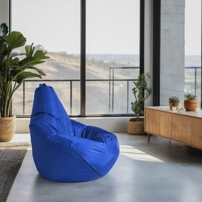 Бескаркасное кресло Mio Tesoro Груша XXL / GF-130x85-SI