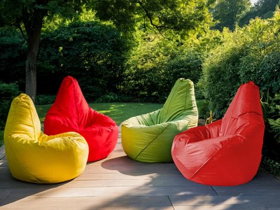 Бескаркасное кресло Mio Tesoro Груша XXL / GF-130x85-K