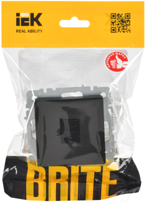 Розетка IEK Brite BR-K10-2-K02