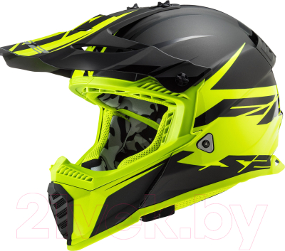 Мотошлем LS2 MX1299 (MX437) Fast Evo Roar