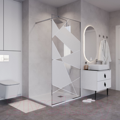 Душевая стенка Niagara NG-660-10 100x195