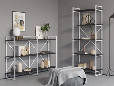 Стеллаж Loftyhome Мальборк Рант 160 / 1628077