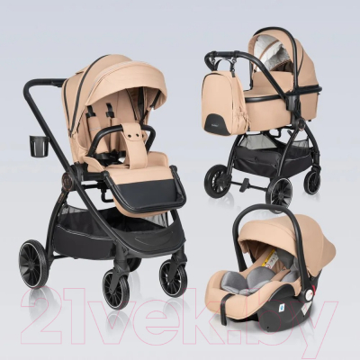 Детская универсальная коляска Farfello Camille 3 в 1 / BB-02