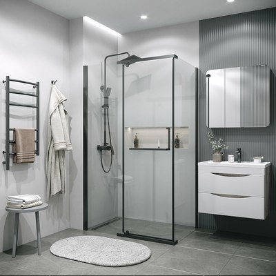 Душевая стенка Grossman Pragma 80x195 / 200.K33.03.80.42.00