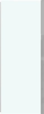 Душевая стенка Grossman Pragma 80x195 / 200.K33.03.80.10.00 (хром/стекло прозрачное) - фото