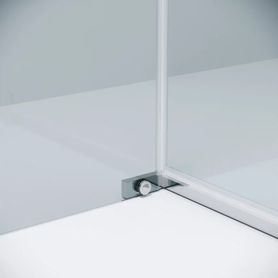 Душевая стенка Grossman Pragma 80x195 / 200.K33.03.80.10.00 (хром/стекло прозрачное)