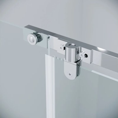 Душевая стенка Grossman Pragma 80x195 / 200.K33.03.80.10.00 (хром/стекло прозрачное)