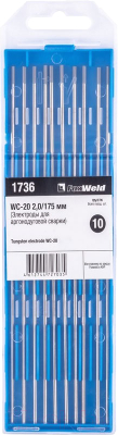 Электрод FoxWeld Вольфрамовый WC-20 2мм/175мм / 1736