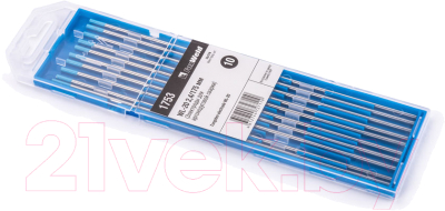 Электрод FoxWeld Вольфрамовый WL-20 2.4мм / 175мм / 1753