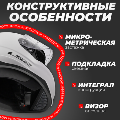 Мотошлем LS2 FF353 Rapid 2 Solid