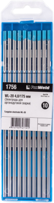 Электрод FoxWeld Вольфрамовый WL-20 4мм/175мм / 1756