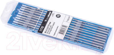 Электрод FoxWeld Вольфрамовый WZ-8 3.2мм/175мм / 1778