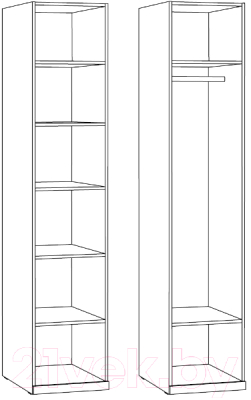 Шкаф-пенал Mobi Амьен 16.309.01