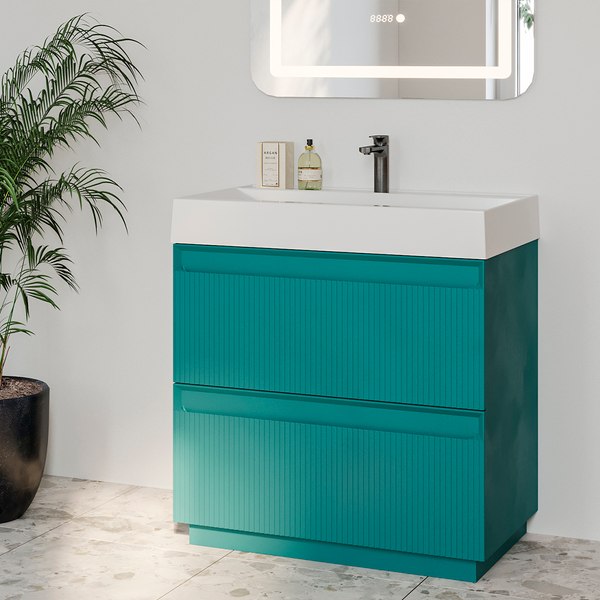 Тумба под умывальник Belux Базель Н 70-02 - фото