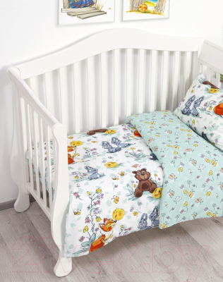 Комплект постельный для малышей АртПостель Колобок 130