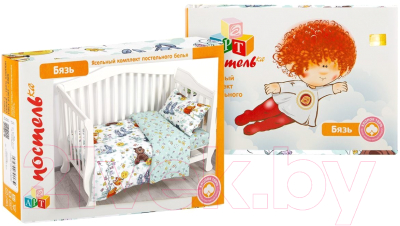 Комплект постельный для малышей АртПостель Колобок 130