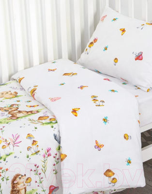 Комплект постельный для малышей АртПостель Лесные друзья 922