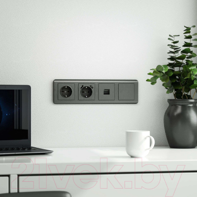 Декоративная заглушка для розетки Werkel W1159204