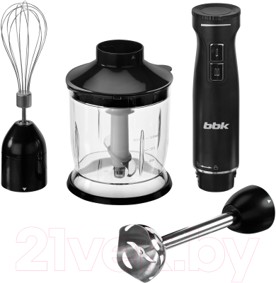 Блендер погружной BBK KBH0813 (черный) - фото