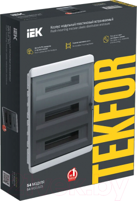 Бокс пластиковый IEK TF5-KP12-V-54-41-K01-K03