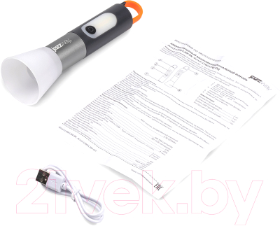 Фонарь JAZZway Accu1-L5W/L3W-bk / 5048812
