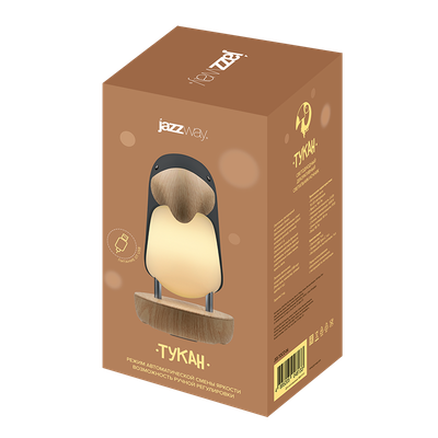 Ночник JAZZway Тукан 5048133