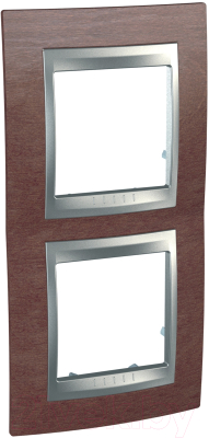 Рамка для выключателей и розеток Schneider Electric Unica MGU66.004V.0M4 - фото